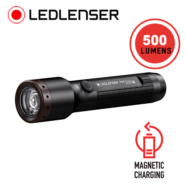 LED LENSER P5R Core Rechargeable Flashlight 500 Lumens