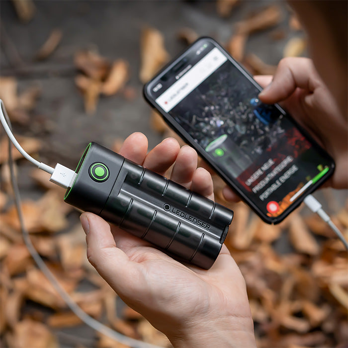 LED LENSER FLEX 7 Waterproof IP65 Quick-Charge USB Power Bank