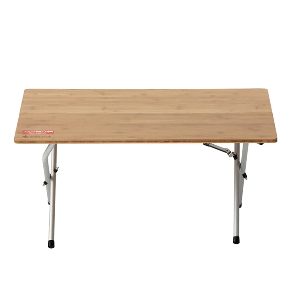 Snow Peak Renewed Single Action Low Table Bamboo