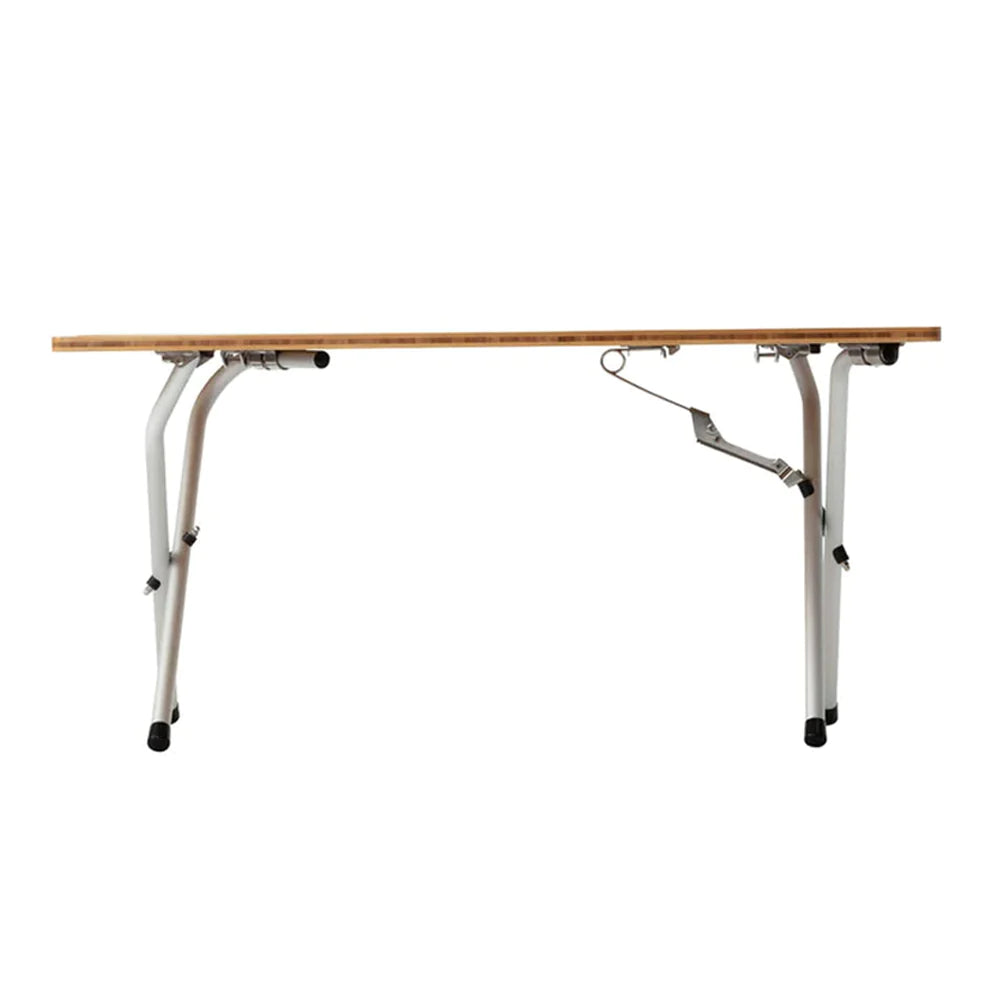 Snow Peak Renewed Single Action Low Table Bamboo