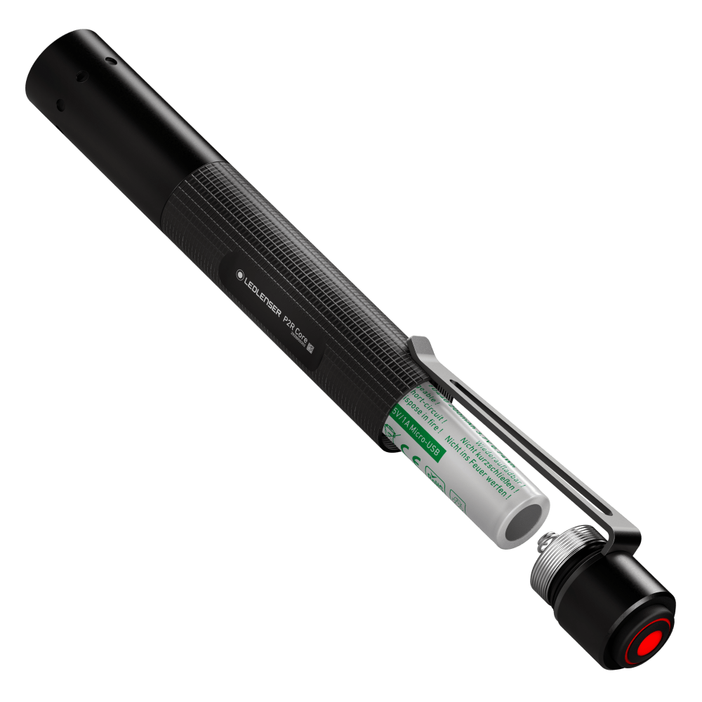 LED LENSER P2R Core Rechargeable Flashlight 120 LUMENS