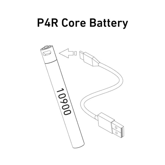 LED LENSER P4R Core rechargeable 10900 Li-ion battery