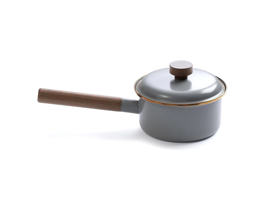 Barebones Enamel Saucepan