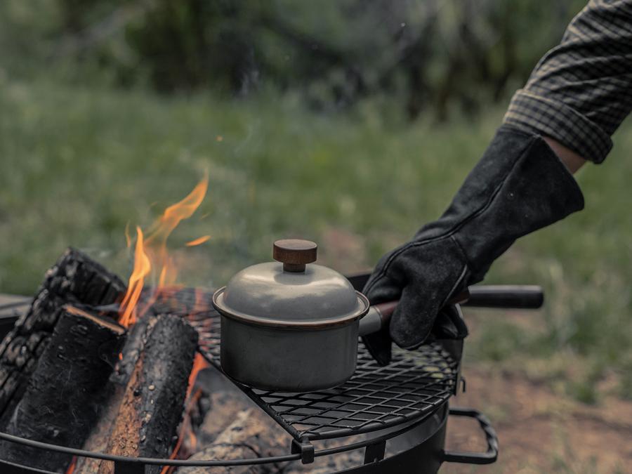 Barebones Enamel Saucepan