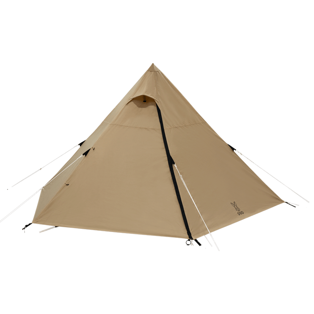 【新品未使用】DOD ONE POLE TENT(M) ベージュ Amazon.co.jp: DOD(ディーオーディー) ワンポールテントM 5人用