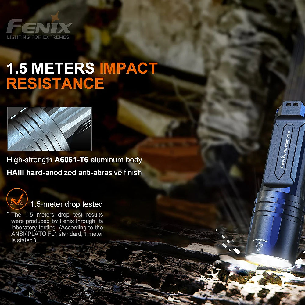 Fenix TK35UE V2.0 LED Flashlight – Black