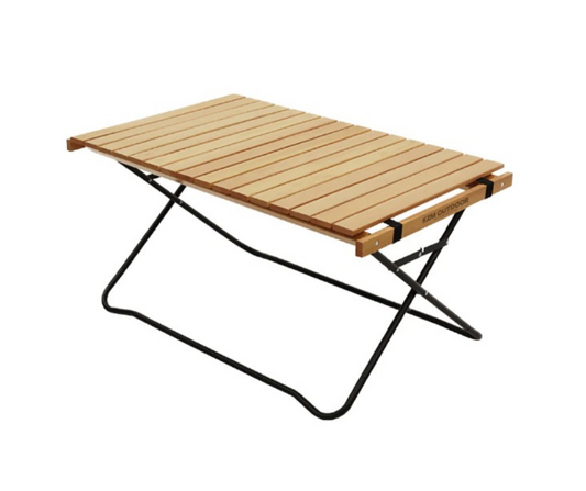 KZM Winsome Wood Roll Up Table