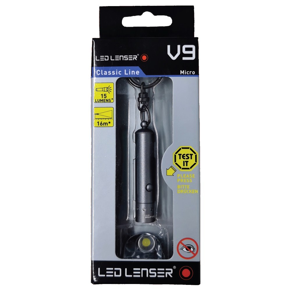 LED LENSER V9 Micro LED Torch 15 Lumens