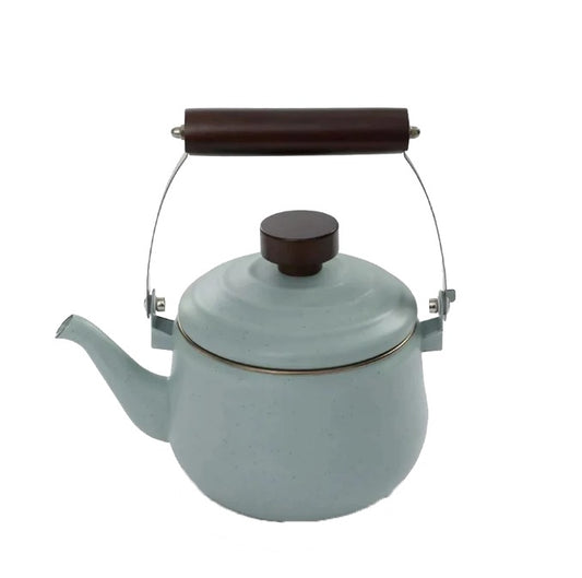 Barebones Enamel Teapot