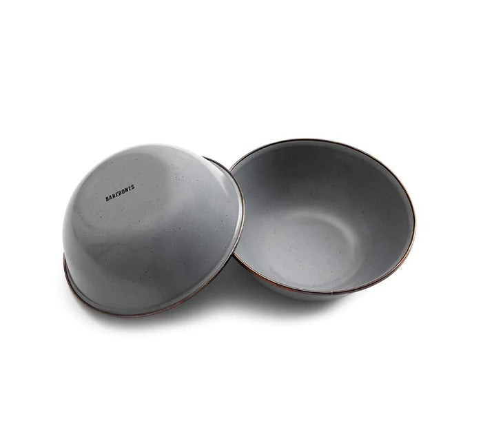 Barebones Enamel Bowl Set of 2
