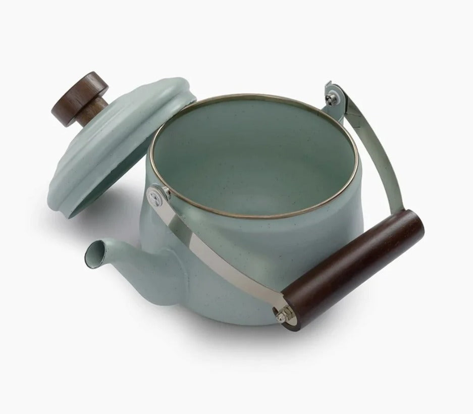 Barebones Enamel Teapot