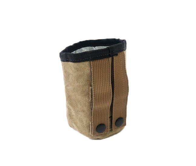 Post General Waxed Canvas Bottle Bag