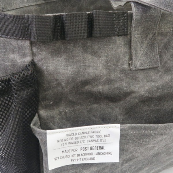 Post General Waxed Canvas Tool Bag Rect