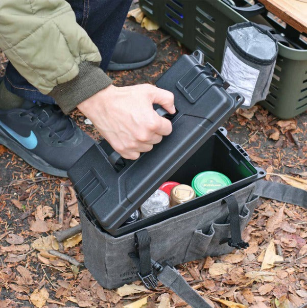 Post General Waxed Canvas AMMO Tool Box