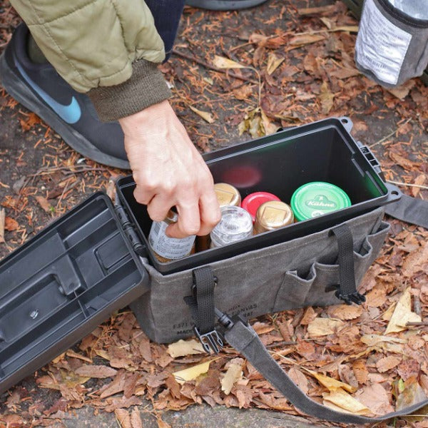 Post General Waxed Canvas AMMO Tool Box