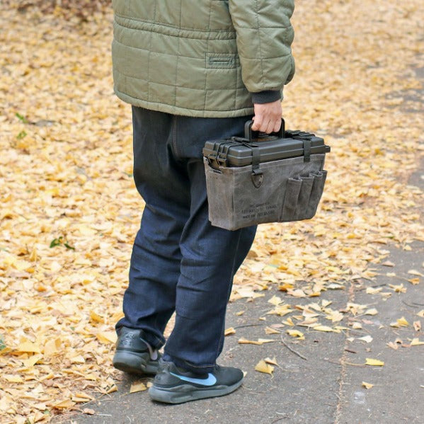 Post General Waxed Canvas AMMO Tool Box