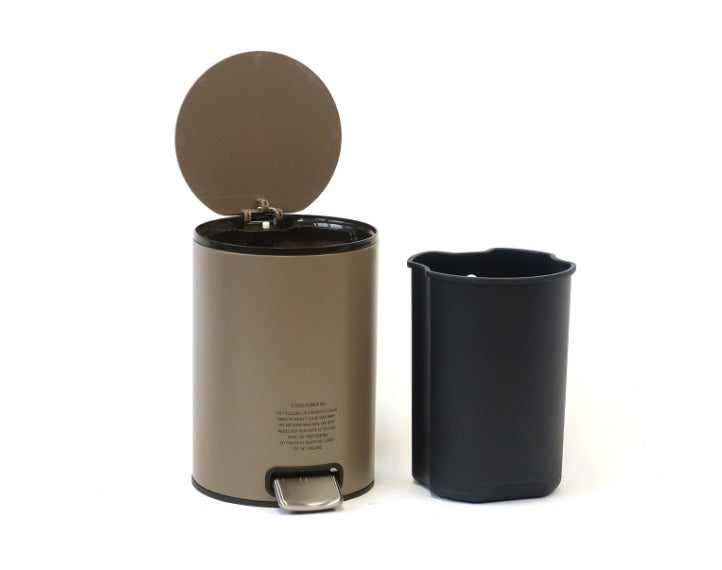 Post General Pedal Rubbish Bin 5L