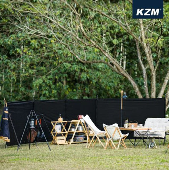 [Imported from Korea] KZM Dual Wind Screen - Outdoor Camping Windproof Screen
