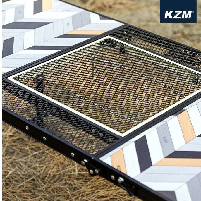 KZM Connect 3 Folding BBQ Table