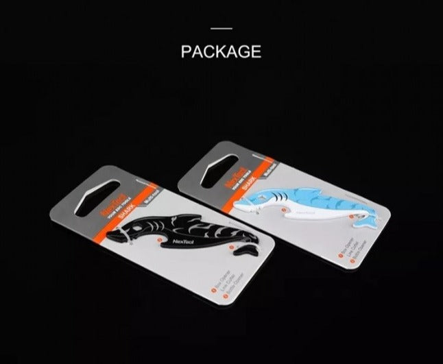 NexTool Shark Mini Box Opener Bottle Opener EDC 2-in-1 Key Tool