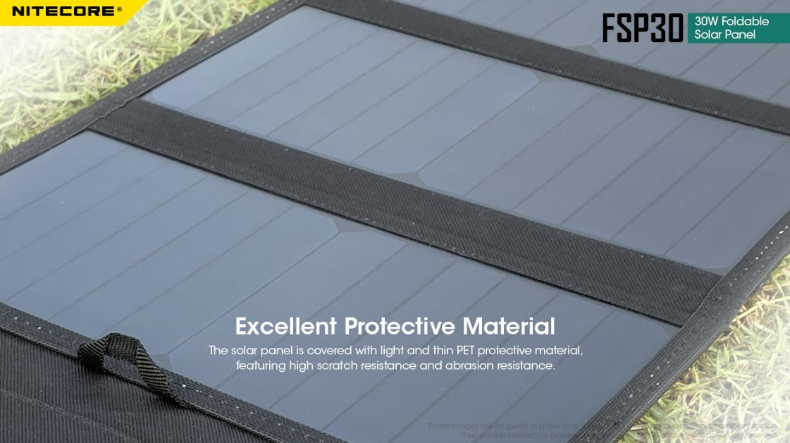 Nitecore FSP30 30W Foldable Solar Power Panel