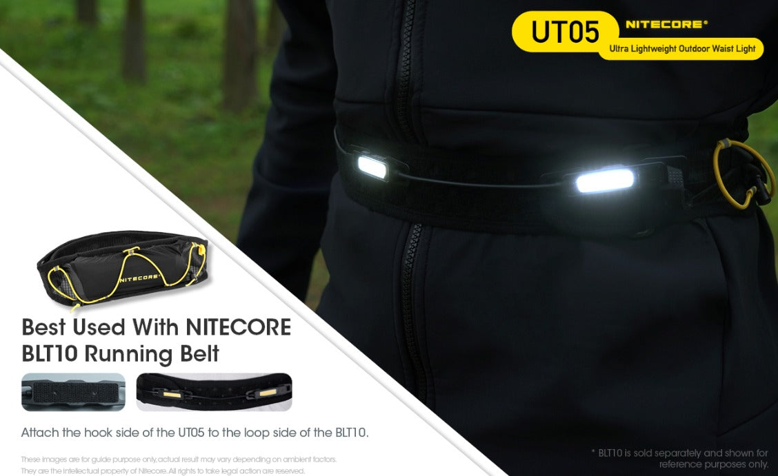 Nitecore UT05 Ultra Lightweight Outdoor Waist Light