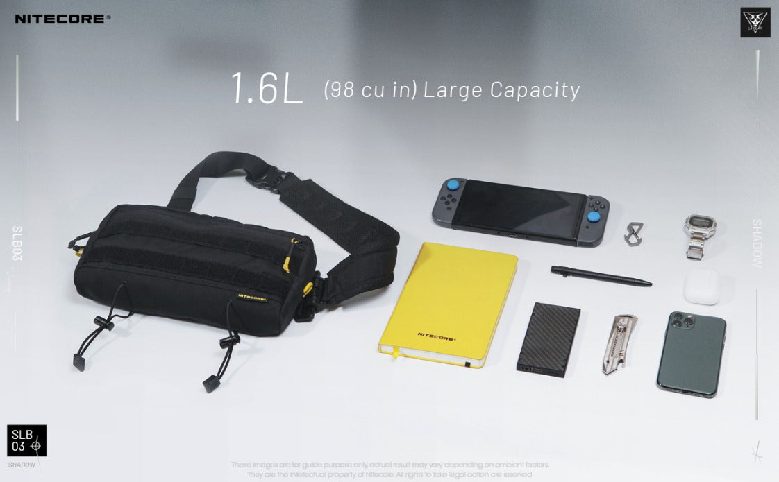 Nitecore SLB03 Crossbody Waist Pack Sling Bag