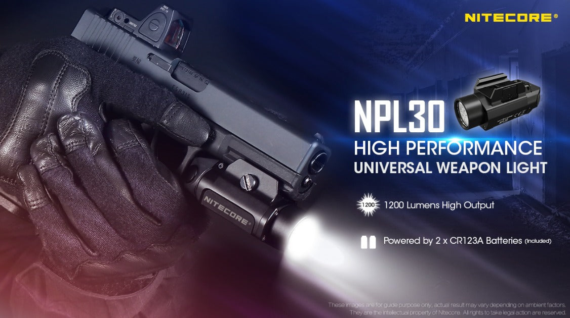 Nitecore NPL30 CREE XP-G3 LED 1200L Flashlight