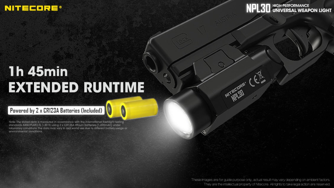 Nitecore NPL30 CREE XP-G3 LED 1200L Flashlight