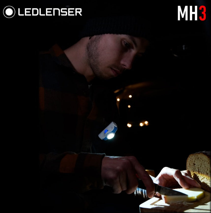 LED LENSER MH3 Headlamp 200 Lumens