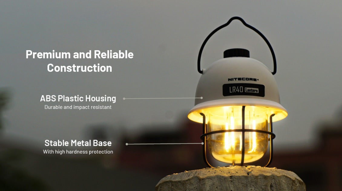 Nitecore LR40 Multifunctional Rechargeable Camping Lantern