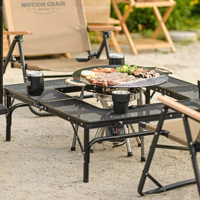 KZM Iron Mesh Fireplace Table II