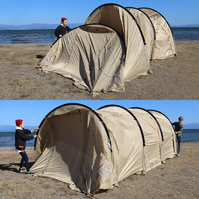 DoD Kamaboko Tent 3 L - Tan [Exclude Peg & Inner Tent]