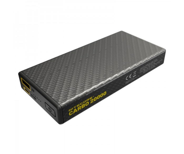 Nitecore Carbo 20000 Lightweight QC 3.0 PD USB-C 20000mAh LED Power Bank