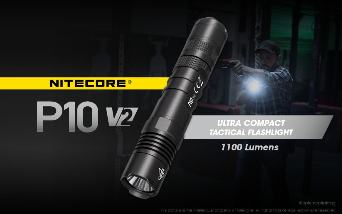 Nitecore P10 V2 1100 Lumens CREE XP-L2 V6 LED Flashlight