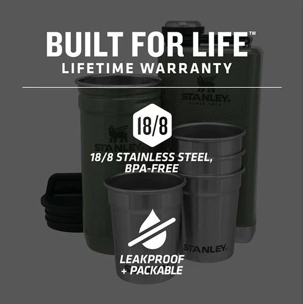 Stanley Adventure Shot Glass Set + Flask