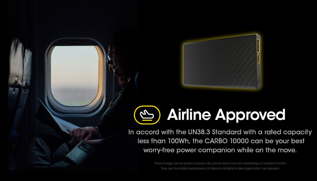 Nitecore Carbo 10000 Lightweight QC 3.0 PD USB-C 10000mAh Power Bank