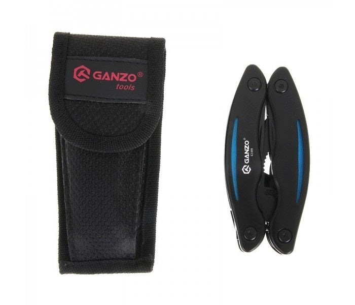 Ganzo G109 Full Size Black Handle Multitool Plier